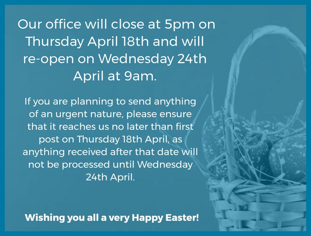 Easter Office Hours - Pearts Town Agents